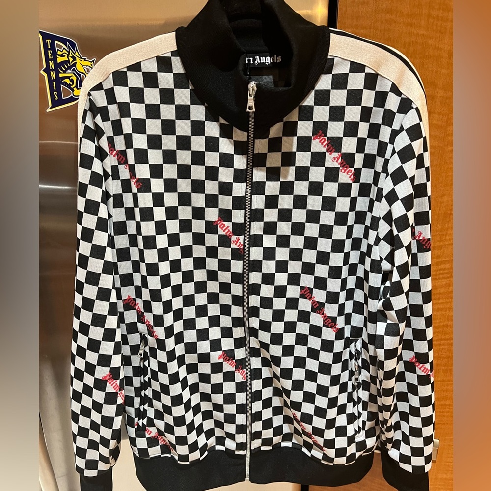 Men’s Palm Angels B&W Track Jacket